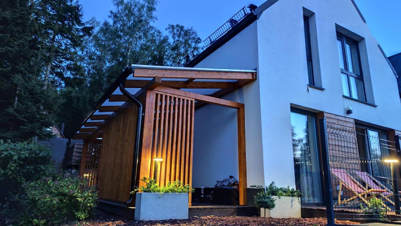 Wonder Home - Domki Gorskie Wolnostojace Z Prywatnymi Tarasami - Zielona Okolica كارباش المظهر الخارجي الصورة